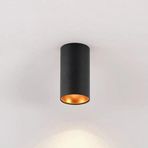 Full Reyon 10 X 6 Cm Metal Kasa 7 Watt Günışığı Gu10 Duy Sıva Üstü Tavan Armatür Metal Tavan Aplik Siyah