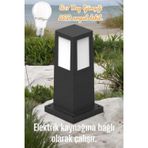 Full Reyon 29 Cm, 10 Watt Günışığı Ampullü, Set Üstü Aplik, Bahçe Duvar Armatürü, Çim, Çiçek, Bahçe Yolu Apliği