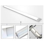 Full Reyon 5 Adet 60 Cm, Ultra Kaliteli, Beyaz Işık 18 Watt LED Bant Armatür İşletme Ev, Ofis, Fabrika Armatürü - 6500K - Beyaz