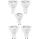 Full Reyon 5 Adet 7 Watt Gün Işığı 1. Sınıf Gu10 Duy Led Ampul - 3000 Kelvin