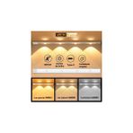 Full Reyon 60 Cm, Sensörlü, Şarjlı, 3 Işık Renkli, Alüminyum Kasa, Işık Desenli, Çok Amaçlı Modern LED Aplik - 3000K - Günışığı