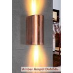 Full Reyon Çift Yönlü Dekoratif Duvar Aplik - Amber Işık Ampuller Dahil