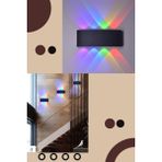 Full Reyon Disko, Bar, Pub, Müzikhol, Gece Kulübü, Meyhane, Otel, Motel, Pansiyon 8 Watt Modern Şık Led Aplik