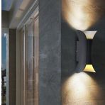 Full Reyon Gün Işığı Ledli, 300 Kelvin 10 Watt Modern Tasarım Aplik, Bahçe, Balkon, Cafe, Bar, Otel Apliği