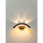 Full Reyon Modern Led Armatür, 12 Watt 3000K Gün Işığı Led Aplik, Bahçe, Balkon, Salon, Teras, Veranda Armatürü