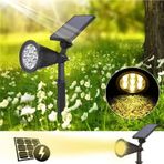 Full Reyon Ultra Kaliteli Solar Armatür, 7 Watt Gün Işığı Güneş Enerjili Çim, Çiçek, Ağaç Aydınlatma Armatürü