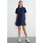 Fulla Moda Basic Çimalı Mini Boy Modal Elbise