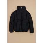 Fulla Moda Beli Lastikli Crop Kız Çocuk Şişme Mont