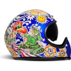 Fullface Seventyseven Flower Power Kapalı Motosiklet Kaskı