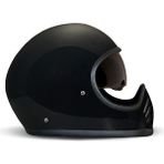 Fullface Seventyseven Solid Black Kapalı Motosiklet Kaskı