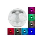 fullreyon 1 Adet Güneş Enerjisi İle Çalışır 4 Watt Solar RGB Havuz ve Çim Armatür, 4 Watt Solar RGB Top Aplik