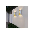 fullreyon 10 Watt 3000K Gün Işığı Led Armatür, Bahçe, Balkon, Salon, Teras, Kamelya, Veranda Apliği, Led Aplik