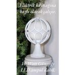 fullreyon 10 Watt Günışığı Led Ampul Dahil, Bahçe, Teras Duvar Aydınlatma Apliği, Set Üstü Dekoratif Aplik