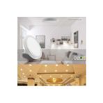 fullreyon 18 Watt Yuvarlak Beyaz Metal Kasa 3200 Kelvin Ultra Kaliteli Sıva Üstü Led Tavan Armatürü, Led Panel