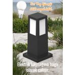 fullreyon 29 Cm, 10 Watt Günışığı Ampullü, Set Üstü Aplik, Bahçe Duvar Armatürü, Çim, Çiçek, Bahçe Yolu Apliği
