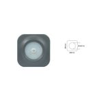 fullreyon 3 Watt Gün Işığı, ANTRASİT Kasa, Sensörlü Merdiven, Basamak, Koridor, Antre Armatürü, Led Armatür