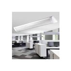 fullreyon 5 Adet 60 Cm, Ultra Kaliteli, Beyaz Işık 18 Watt Led Bant Armatür İşletme Ev, Ofis, Fabrika Armatürü