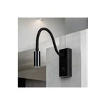 fullreyon Aç - Kapa Düğmeli, Elektrik Kaynağına Bağlı Çalışır, 3 Watt Günışığı Metal Kasa, Oynar Baş Led Aplik