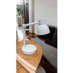 Fullreyon Beyaz Renk, Elektrikle Çalışır, Modern, Masa, Çalışma, Okuma Lambası, Öğrenci Lambası, Gece Lambası