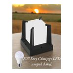 fullreyon Günışığı Ampul Dahil E27 Duy Bahçe Duvar Armatürü, Modern Yeni Tasarım Dekoratif Set Üstü Aplik