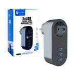 Fulltech 1 Priz 3xusb 2500 W 10A Priz Termal Akım Korumalı