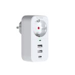 Fulltech Akilli Priz 1Xtype-C 2Xusb Ftr-17