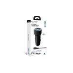 Fulltech FC17 48W Hızlı Şarjlı Araç Şarj Cihazı | USB-C & USB Çift Giriş | C to Lightning Kablo Dahi