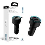 Fulltech Fc18 60W 2Xusb-C 1Xusb-A Girişli Araç İçi Şarj Aleti