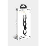 Fulltech FC33 Type-C To Lightning 27W-3A Transparent 1.2 m Kablo