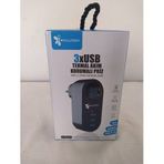 Fulltech Termal Akım Korumalı Tekli Priz - Akıllı Akım Dengeleme - 3xusb - Isıya Karşı Dayanıklı