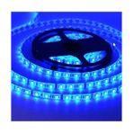 Fully 3 Çipli Iç Mekan Mavi Silikonsuz 12V Şerit LED 5mt (5 Adet) - 5 m