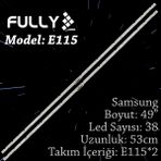Fully ELED-115 Samsung 49 inç TV Bar Led Takımı