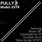 Fully ELED-278 Samsung 58 inç TV Bar Led