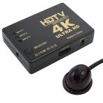 Fully G-538N 4K Ultra Hd Destekli 3 Port Uzaktan Kumandalı Hdmı Switch Çoğaltıcı