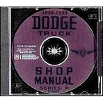 FULLY ILLUSTRATED 1938 1939 DODGE TRUCK & PICKUP R-SERIES & T-SERIES REPAIR SHOP & SERVICE MANUAL & BODY MANUAL CD INCLUDES: panels, screensides, stakebeds, and larger trucks