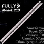 Fully SET-213 Awox 32 inç TV Bar Led Takımı