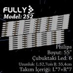 Fully SET-252 Philips 55 inç TV Bar Led Takımı