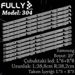 Fully SET-304 Samsung 39 inç TV Bar Led Takımı