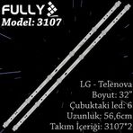 Fully SET-3107 Telenova 32 inç TV Bar Led Takımı