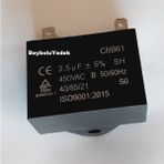 FullYedek 2,5 Uf Klima Fan Kapasitör , 2,5 Uf , 450 Volt Ac 50- 60 Hz ,