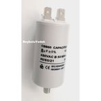 FullYedek 8 MF Kondansatör , 8 mf 450 VAC 50 HZ Motor Kapasitör
