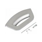 FullYedek Ariston Hotpoint FMG 821SMA Metalik Gri Çamaşır Makinesi Kapak Mandal Tutamağı