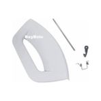FullYedek Ariston Uyumlu Fmg 602 Mandal , Beyaz FMG602 Çamaşır Makinesi Mandalı