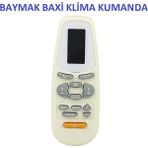 FullYedek Baymak Baxi G Klima Kumanda , Baxi Klima Uyumlu Kumandası - Ayar Gerekmez