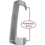 FullYedek Beko 9540 Nm Buzdolabı Kapı Kolu Gri Renk Buzdolabı Kol