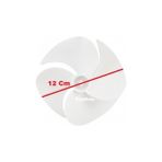 FullYedek Beko Uyumlu 12 cm Buzdolabı Fan Pervane No Frost Buzdolabı Fan Pervanesi