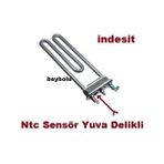 FullYedek Indesit Delikli Rezistans Çamaşır Makinesi Isıtıcı Rezistansı Sensör Ntc Delikli