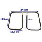 FullYedek Korkmaz Tost Makinesi Rezistansı 800 Watt - 220V - 24 cm x 15,5 cm