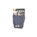Füme Düz Düğmeli Erkek Boxer
