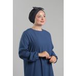 Füme Pratik Hazır Geçmeli Fiyonklu Bone Sandy Çift Taraflı Çapraz 3007B_25